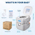 Kohree camping toilet 58 gal package content