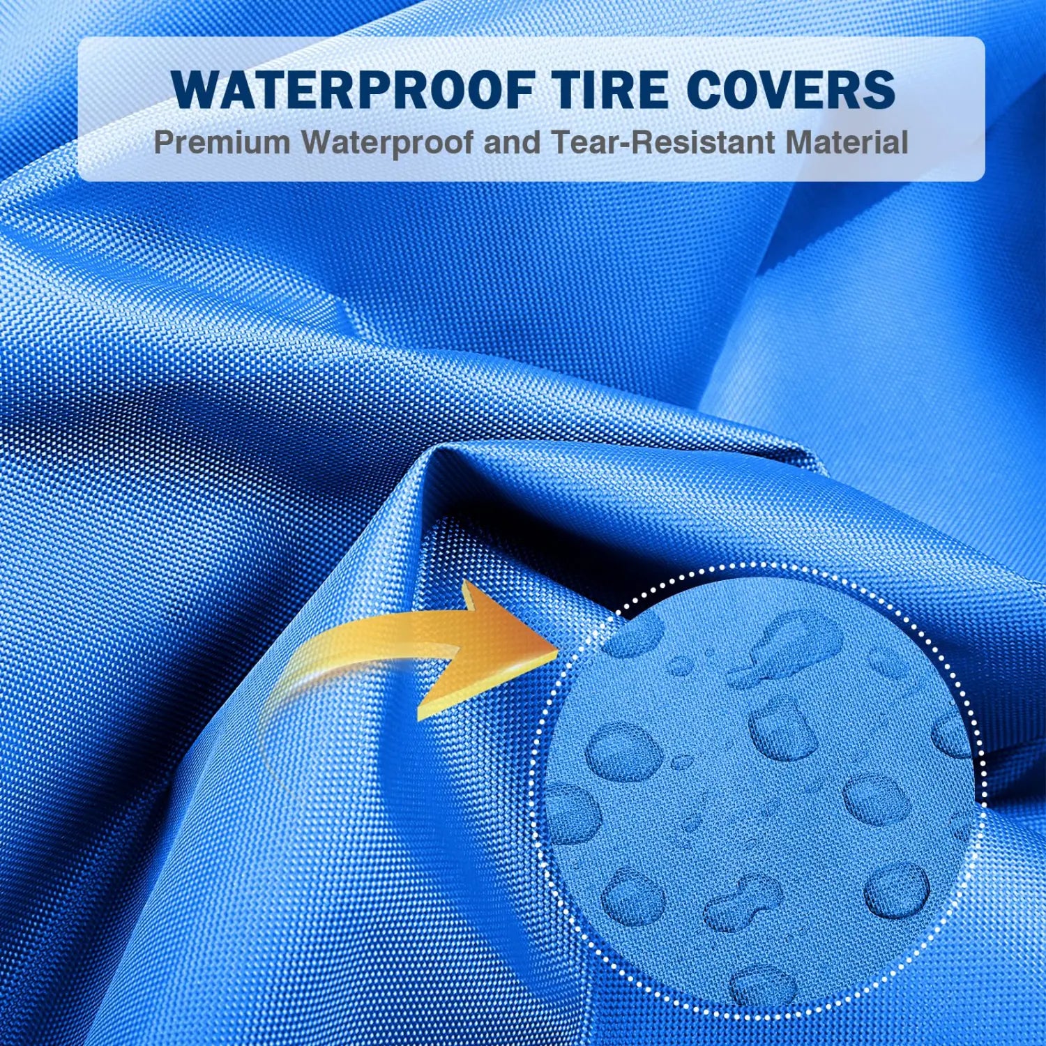 Premium waterproof and tear-resistant material of cover kayak