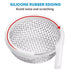 Silicone rubber edging insect screen for RV furnace