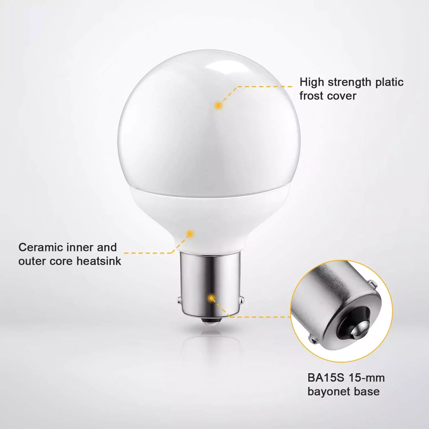 RV interior led light bulbs features