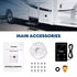Package inclusion of tankless hot water heater for camper
