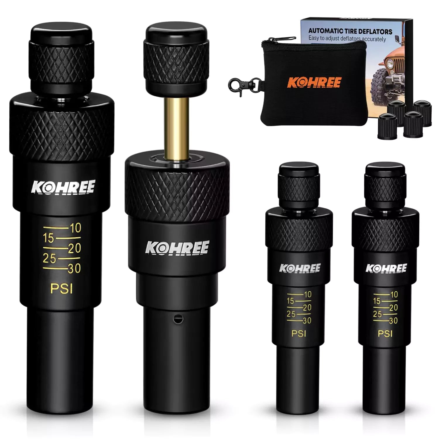 Kohree Adjustable tire deflators kit