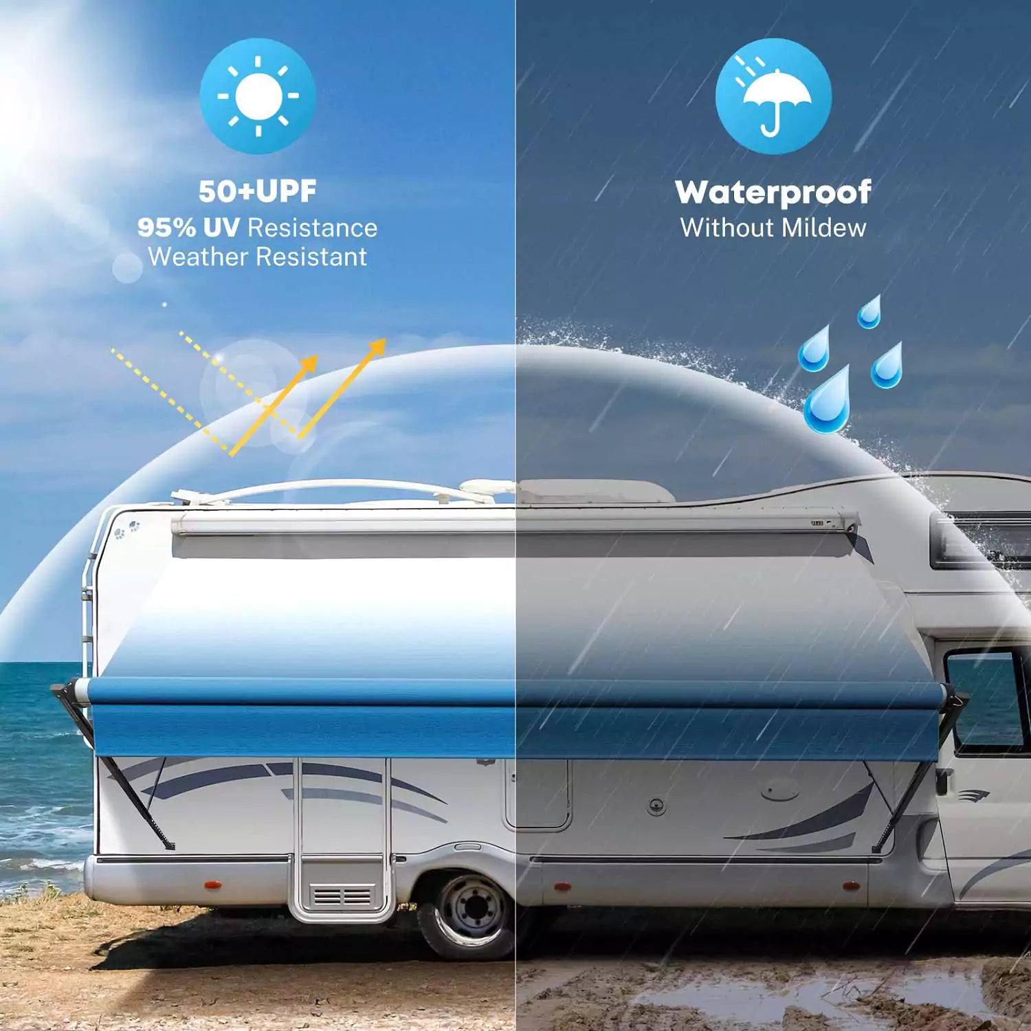 Best replacement awning fabric for RV